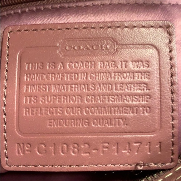 Pink signature logo Coach pure - Picture 6 of 10